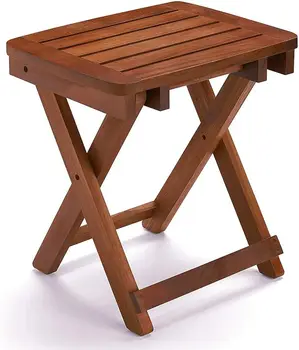 Пейка за душата URFORESTIC-бамбук сгъваем стол за душата, напълно сглобени-побира до £ 500