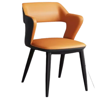 Облегалката на Обедната стол за дневна, с Модерен дизайн, Удобен кухненски столове, Градински мебели Silla Comedor