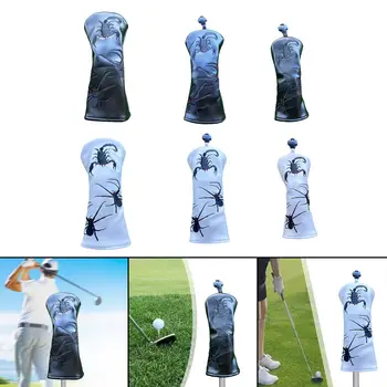 Прическа стика за голф, защитен калъф за щеката за голф, защитни покривала за главите на водача голф, аксесоари за голф, защита на вала за голф
