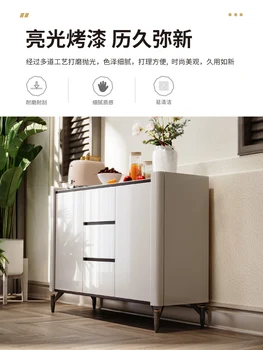 Буфетный шкаф за Домашно стенен кухненски шкаф за съхранение на Обикновен шкаф за съхранение на съдове с голям капацитет Чай шкаф