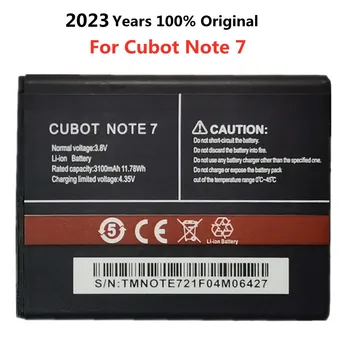 2023 Година 100% Оригинална батерия за Cubot Note 7 Note7 3100 mah батерия за Преносим мобилен смартфон на Батерията