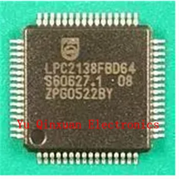 Микроконтролер LPC2138FBD64 LQFP-64, ARM7, флаш памет, 512K, нов оригинален състав