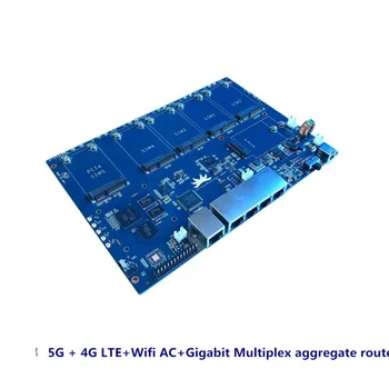 5G + 4G LTE + WiFi AC + gigabit мултиплексирани агрегат