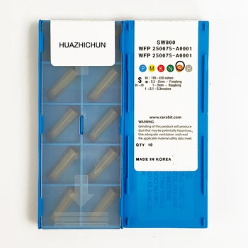Фрезови инструмент с твердосплавными плочи HUAZHICHUN WFP 250075-A0001