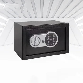 Малки Цифрови модели Сейфове 17SCM с електронна брава и Резервния ключ черен цвят