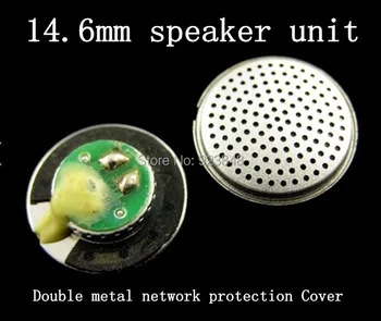 Слушалки с двойна метална мрежа Fever 14,6 мм Високоговорител за слушалки Добър аналитичен тежък бас 2 бр.