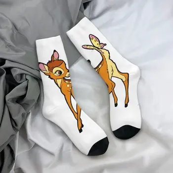 Чорапи с елени, Пролетни чорапи Lionking, Корейски Меки унисекс чорапи, нескользящие чорапи-модел за катерене
