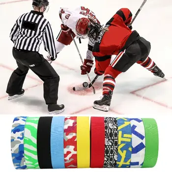 Полиестерна лента за захващане на хокей на лед хокей, здрава 2,5 см. * 25 m, Износостойкая спортна лента, противоскользящий спортен еластична превръзка