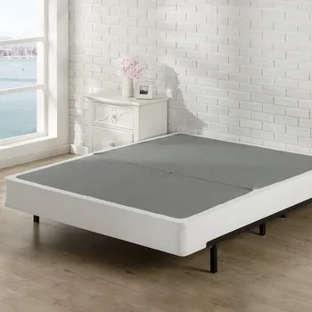 Рамка на легло, метална пружина, без компоненти/бяло основата на матрака 7,5 см/със здрава метална конструкция, рамката легла