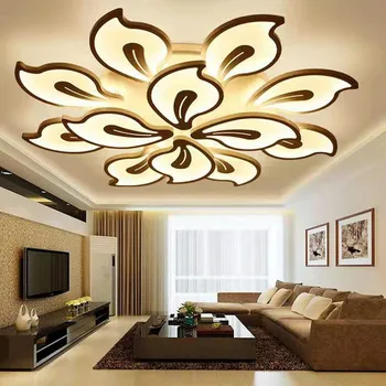 Модерна лампа Ceilieng за всекидневната, led лампа за спални, кабинет, акрилни Ac90-260v, домашна полилей, осветителни тела, безплатна доставка