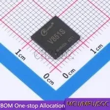 100% Оригинален едно-чип микрокомпютър V851s QFN-88 (MCU/MPU/SOC)