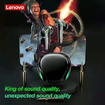100% Оригинални Игрални Слушалки Lenovo XT92 TWS С Ниско Закъснение Bluetooth Слушалки Безжични Стерео Bluetooth Слушалки 5.1 с микрофон
