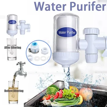 5-стъпка Домакински Пречистване на вода, Кухненски кран, Моющийся Керамичен филтър за перколяции, Отстраняване на бактерии, Пречистване на вода, Заменяеми филтър