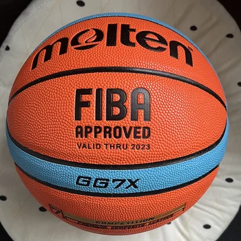 Разтопен на баскетболна топка GG7X EZ-K за състезания по баскетбол Стандартните мъжки и женски тренировъчен топка за отборен баскетбол