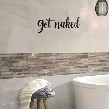 Декор на стените на банята 