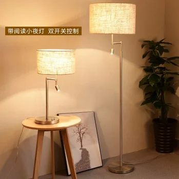 Ретро под лампа с творчески филтър абажуром, метални лампи с led лампа за четене в спалнята, начало декор, сребристо под лампа