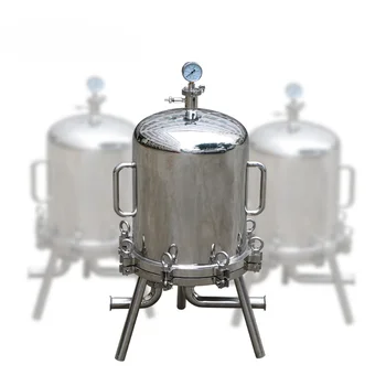 Обзавеждане Пивоварна за производство на Бира от Неръждаема Стомана 304/316 С Корпус Санитарен филтър с Дълбоките Стакове за Ферментация на бира