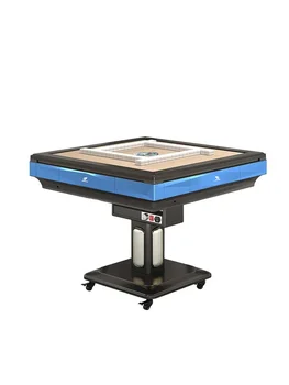 Интелигентна, напълно автоматична машина за игра на маджонг, сгъваема маса за хранене, домакински електрически плот за игра на маджонг
