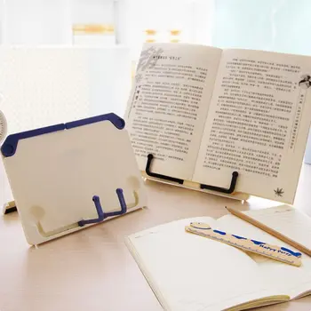 Easy Регулируем Портативна поставка за книги Практичен маса за четене на лавица за книги, Учебници Канцеларски материали за учениците