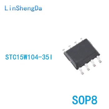10ШТ STC15W104-35I-SOP8 SMT 8-пинов нов оригинален микроконтролер STC