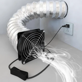 Вентилатор за битови нужди силен вентилатор арендованная баня вентилатор за кухня канален вентилатор за баня Вентилатор с променлива скорост на въртене на вентилатора