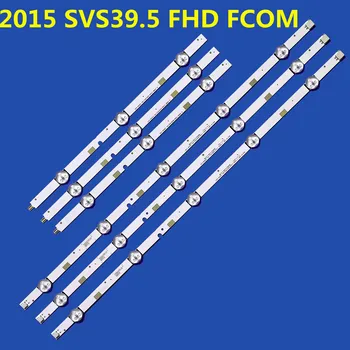 6 бр. Led лента за 2015 SVS39.5 FCOM FHD V5DN-395SM0-R2 UA40J5200 UE40J5200 UE40J5250 UE40M5005 UE40M5075 HG40ND478S