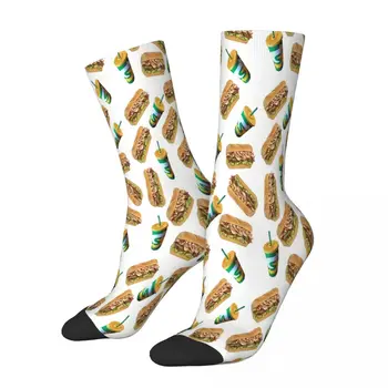 Чорапи за сандвичи Мъжки дамски Зимни чорапи от полиестер
